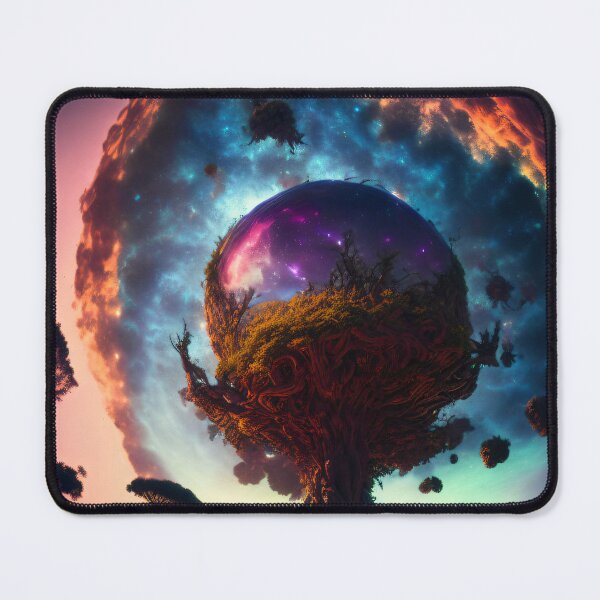 Item preview, Exoplanet Gliese 581B sureal, fictional, colorful. designed and sold by ArtCreator2023.