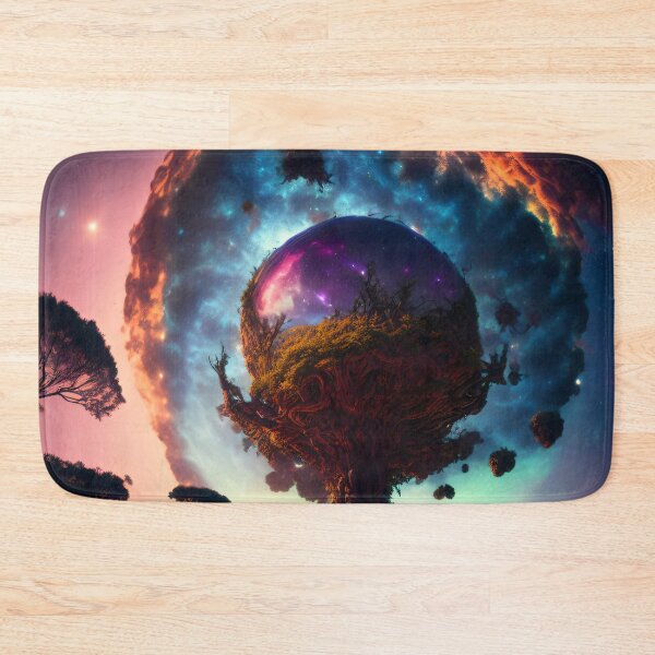 Item preview, Exoplanet Gliese 581B sureal, fictional, colorful. designed and sold by ArtCreator2023.