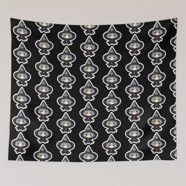 Item preview, Cute Kawaii Sea Witch | Black | Blue, Ocean, Water designed and sold by FantasySoul.