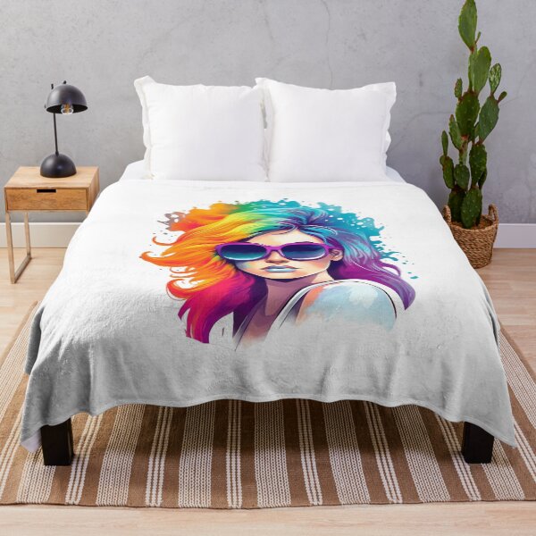 Item preview, Rainbow Proud Girl - Sharon designed and sold by AdiRemba.