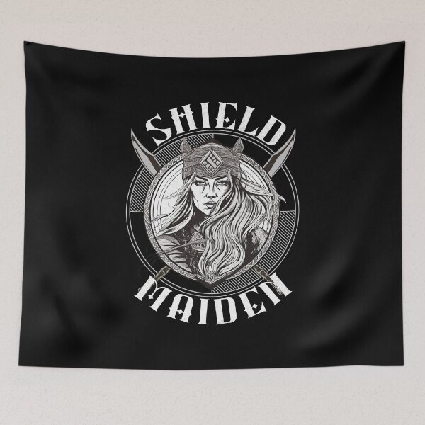 Item preview, Viking - Shield Maiden designed and sold by Rich Summers Art.