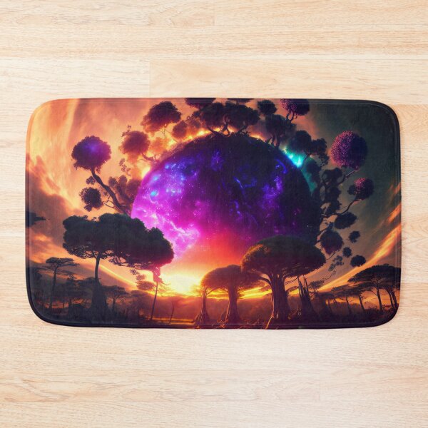 Item preview, Copy of Exoplanet Gliese 581C sureal, fictional, colorful. designed and sold by ArtCreator2023.