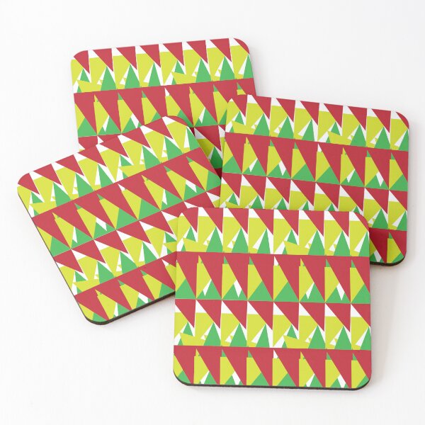 Item preview, Colorful Triangles Geometric Pattern designed and sold by Nisha Prabhu.