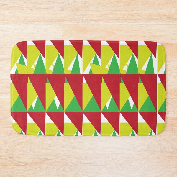 Item preview, Colorful Triangles Geometric Pattern designed and sold by Nisha Prabhu.