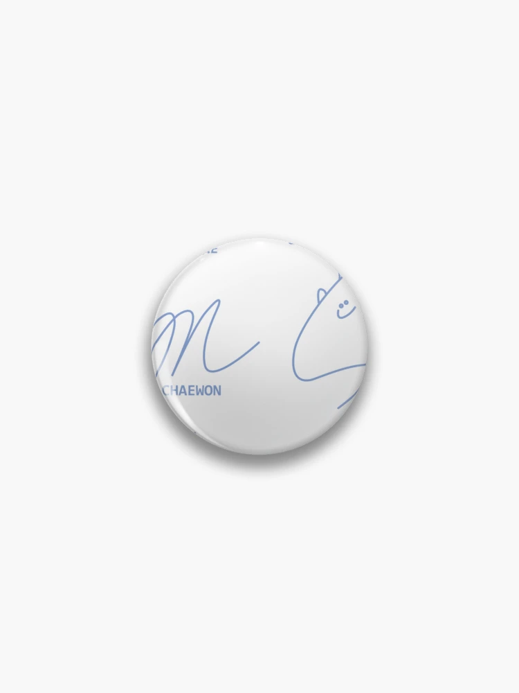 りゅうちん LE SSERAFIM チェウォン サインボール Design with the autographs of le sserafim