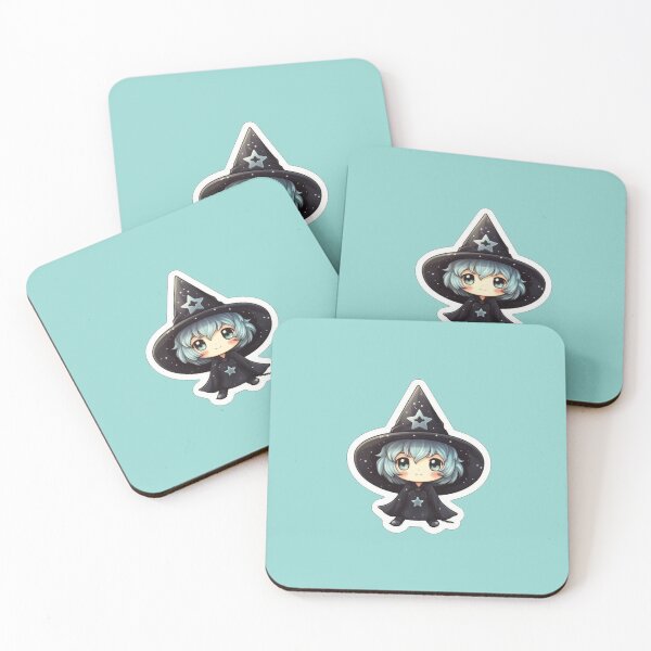 Item preview, Cute Kawaii Sea Witch | Teal | Blue, Ocean, Water designed and sold by FantasySoul.