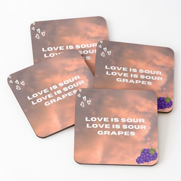 Item preview, Le Sserafim - El amor es amargo, el amor es uvas amargas designed and sold by ClaribelProvost.
