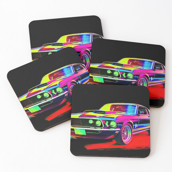 Item preview, Retro Car Digital Illustrations: A Journey to the 80s-90s designed and sold by Piotrek0001.