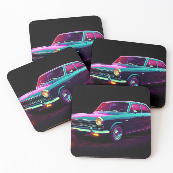 Item preview, Retro Car Digital Illustrations: A Journey to the 80s-90s designed and sold by Piotrek0001.