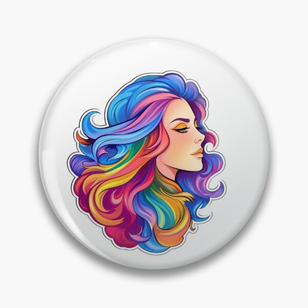 Item preview, Rainbow Pride Girl - Florence designed and sold by AdiRemba.