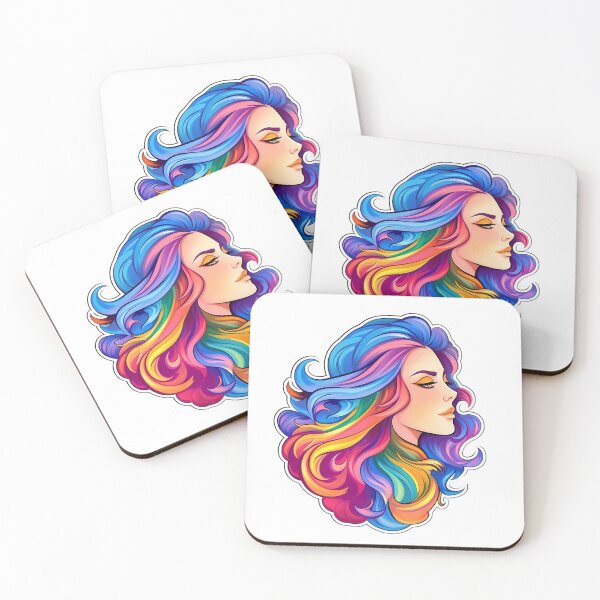 Item preview, Rainbow Pride Girl - Florence designed and sold by AdiRemba.