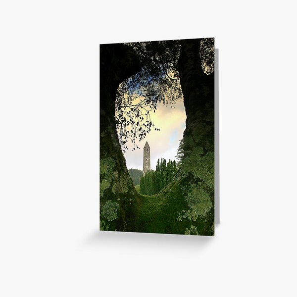 Glendalough view Greeting Card