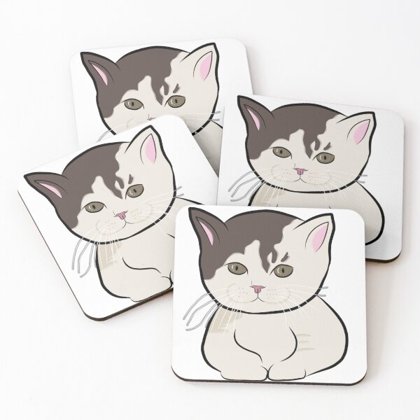 Item preview, Kitten sitting cutely designed and sold by pinkysunflower.