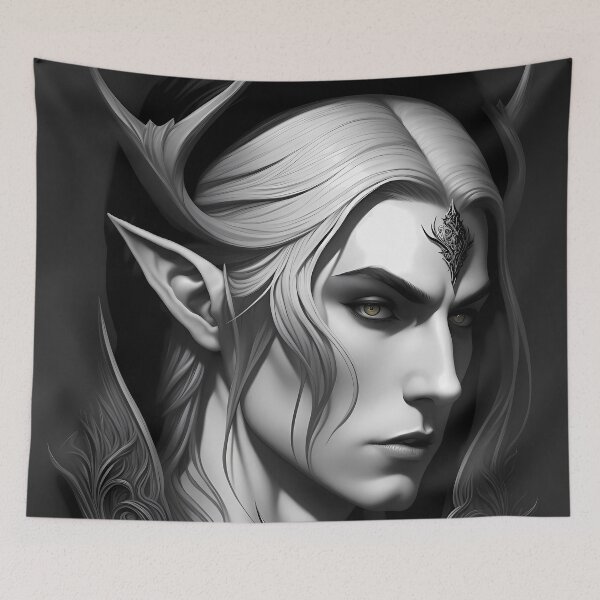 Item preview, Dark Fantasy Male Marbleborn Character 41 designed and sold by Inspire-Imagery.
