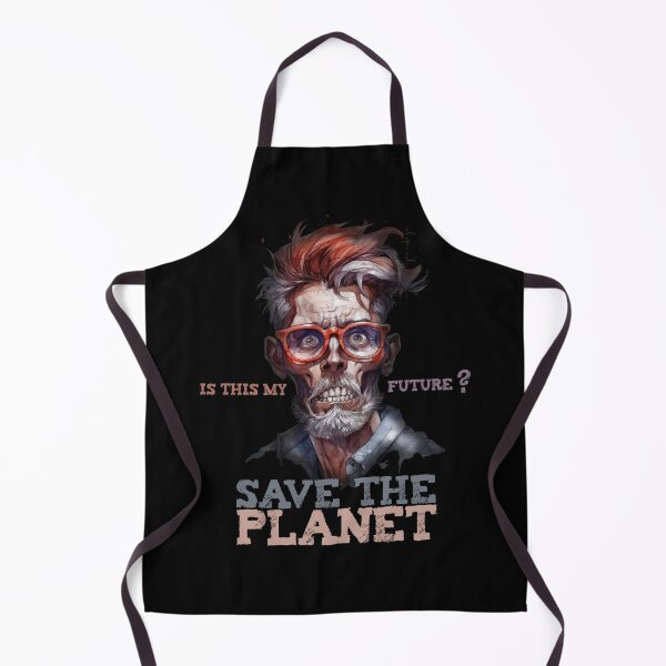 Item preview, Save the Planet 006 - Zombi-Hipster's dark premonition (on dark products) designed and sold by utopio-art.