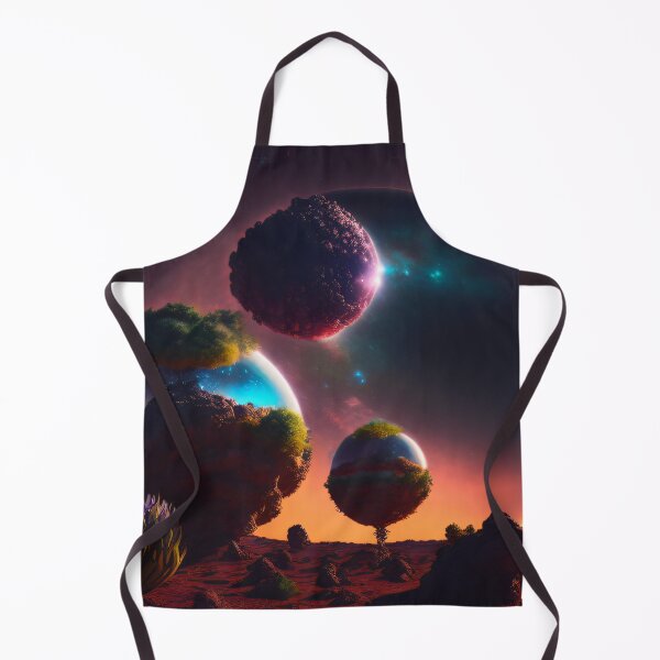 Item preview, Exoplanet Gliese 581E sureal, fictional, colorful. designed and sold by ArtCreator2023.