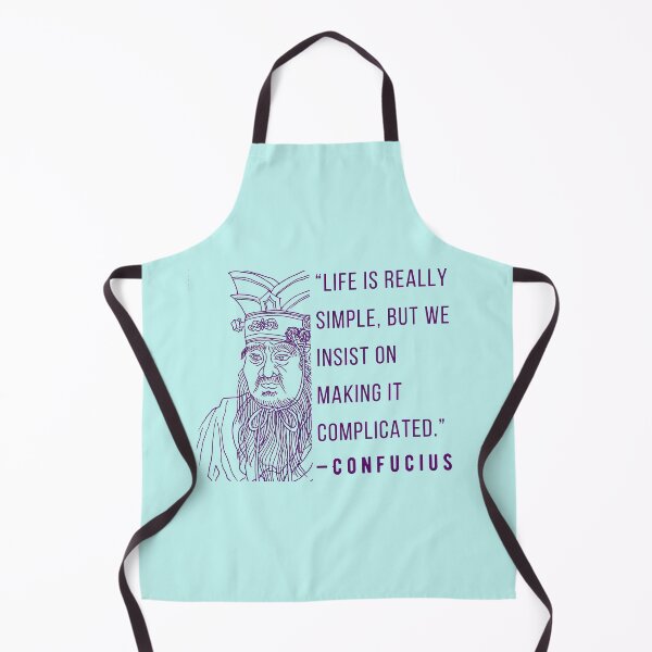Item preview, Confucius said Life is really simple, but we insist on making it complicated. designed and sold by artbleed.