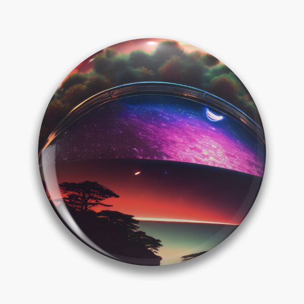Artikelvorschau, Exoplanet Gliese 581F sureal, fiktiv, bunt. entworfen und verkauft von ArtCreator2023.