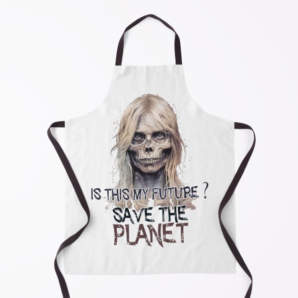 Item preview, Save the Planet 007 - Zombi-Hipster's Dark Premonition (on light colored products) designed and sold by utopio-art.