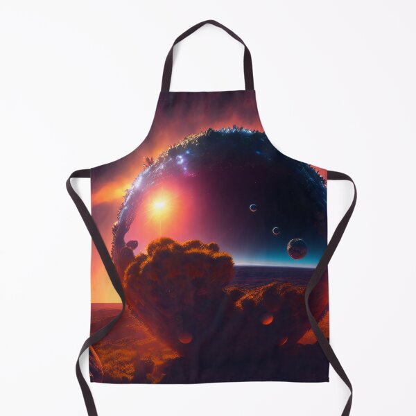 Item preview,  Exoplanet Gliese 581G sureal, fictional, colorful. designed and sold by ArtCreator2023.