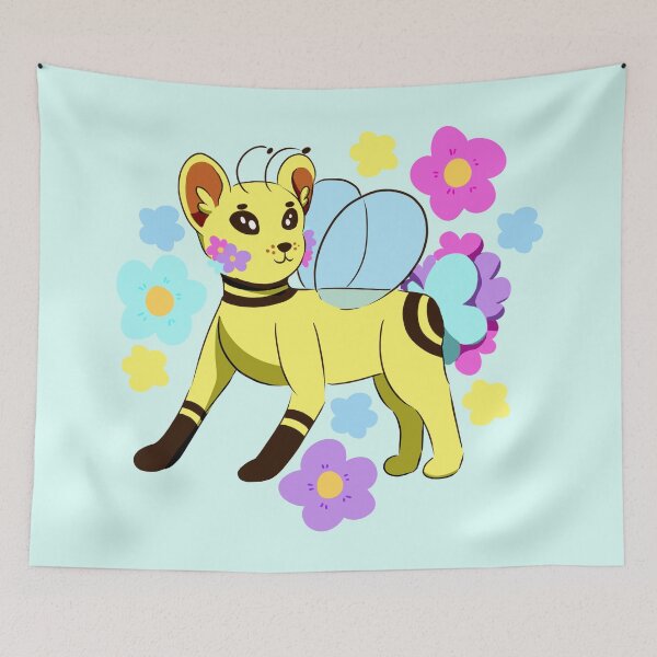 Item preview, Honey The Bee Cat - Monster Cats designed and sold by DTSuccubus.