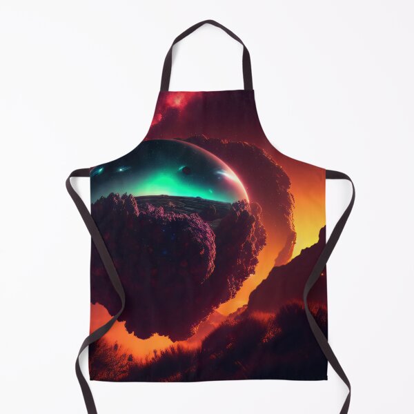Item preview, Exoplanet Gliese 581H sureal, fictional, colorful. designed and sold by ArtCreator2023.