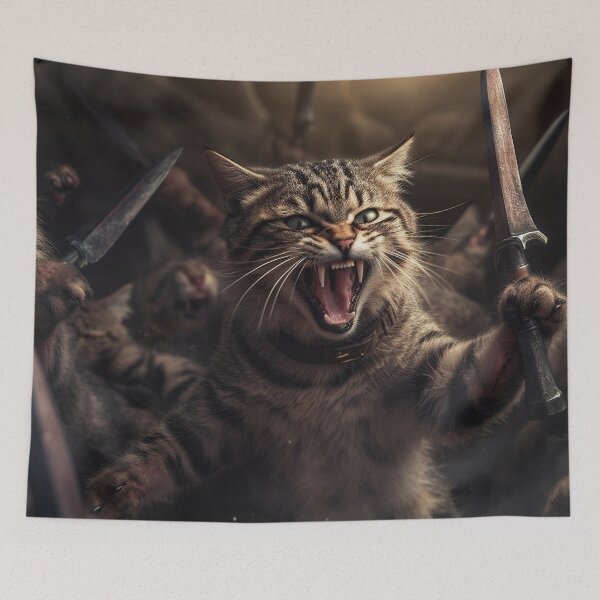 Item preview, Spartan Kitty designed and sold by supernal7studio.