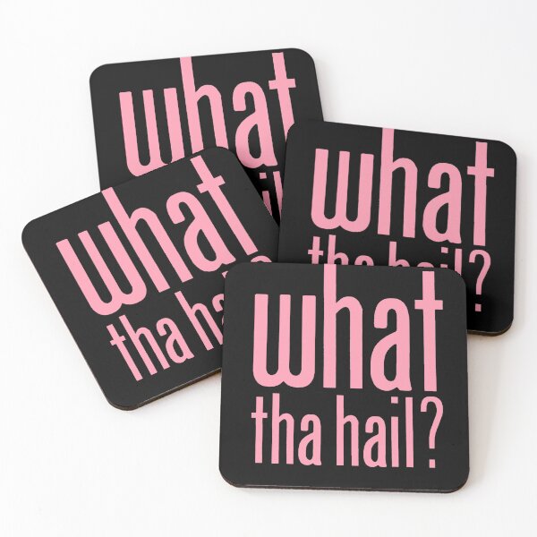 Item preview, what tha hail? - Pink designed and sold by PadreGrande.