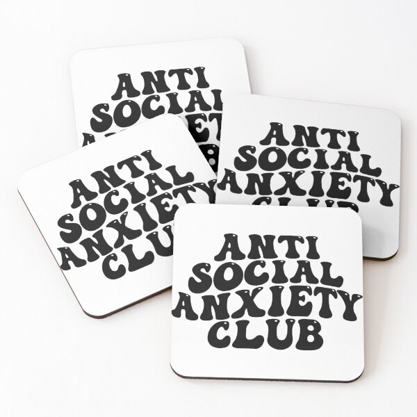 Item preview, Anti Social Social Anxiety Club designed and sold by TeeStreet2.