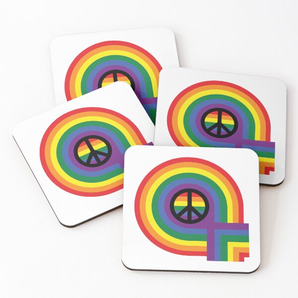 Item preview, Peace and Pride Rainbow designed and sold by Chele Martines.