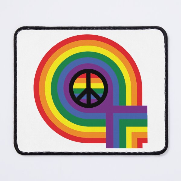 Item preview, Peace and Pride Rainbow designed and sold by Chele Martines.