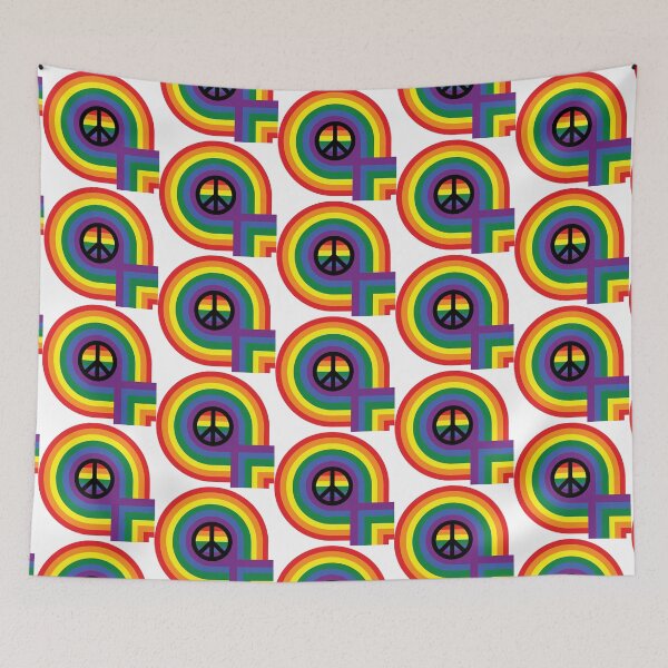 Item preview, Peace and Pride Rainbow designed and sold by Chele Martines.