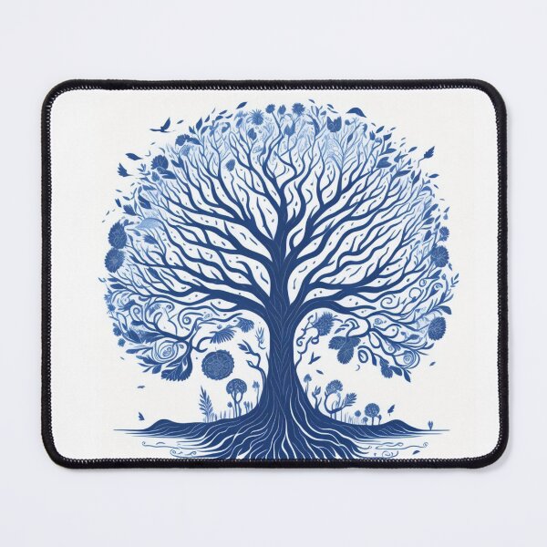 Item preview, Ethereal Tree Line Drawing designed and sold by charmz2017.