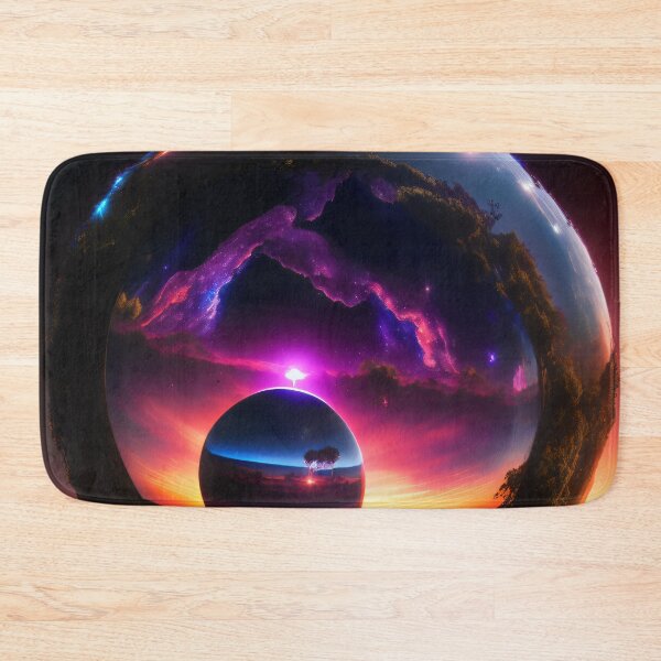 Item preview, Exoplanet Gliese 581L sureal, fictional, colorful. designed and sold by ArtCreator2023.