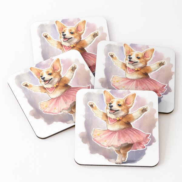 Item preview, Ballet Paws: Prima Pawsy, the Enchanting Corgi Ballerina designed and sold by Alanna Rose Realm.