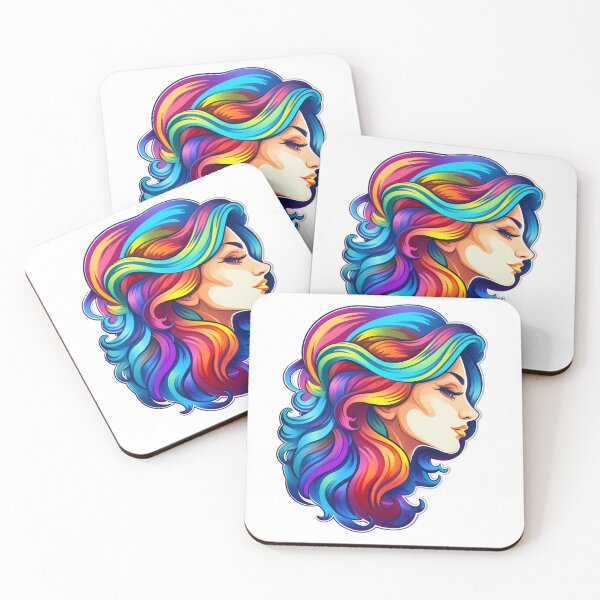Item preview, Rainbow Pride Girl - Andrea designed and sold by AdiRemba.