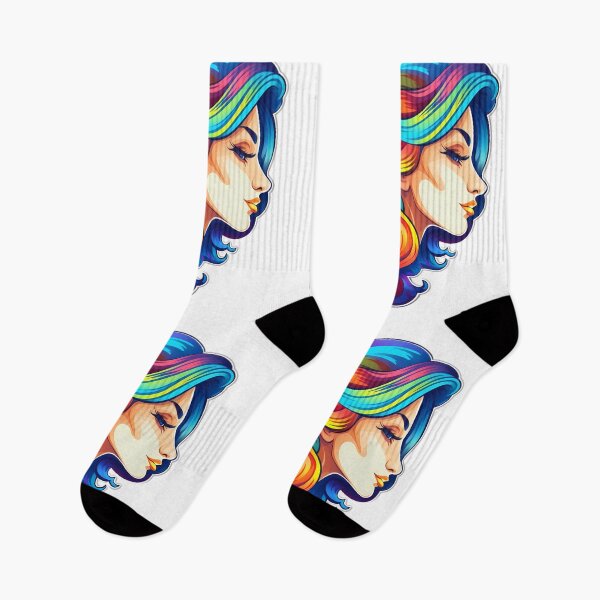 Item preview, Rainbow Pride Girl - Andrea designed and sold by AdiRemba.