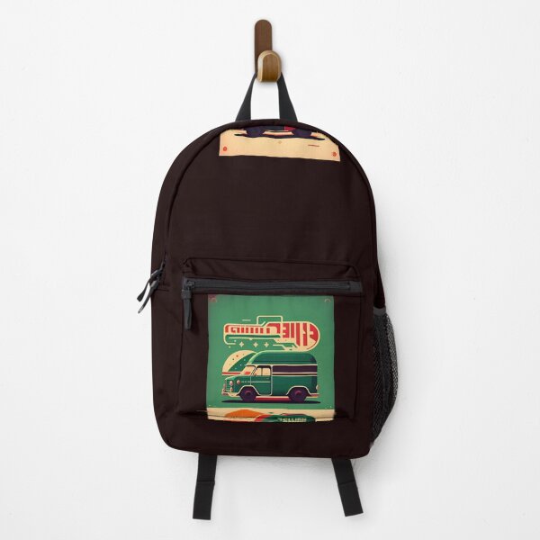 Item preview, Retro Van designed and sold by RareBitsLab.