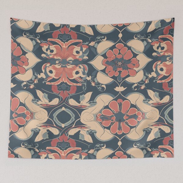 Item preview, Lively Colored Playful Flowers Floral Patterns designed and sold by Wonder Of Light.