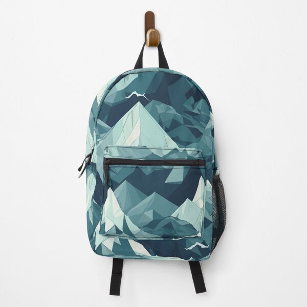 Item preview, Icy Mountain Pattern: Majestic and Serene Winter Design designed and sold by QualityQuest.