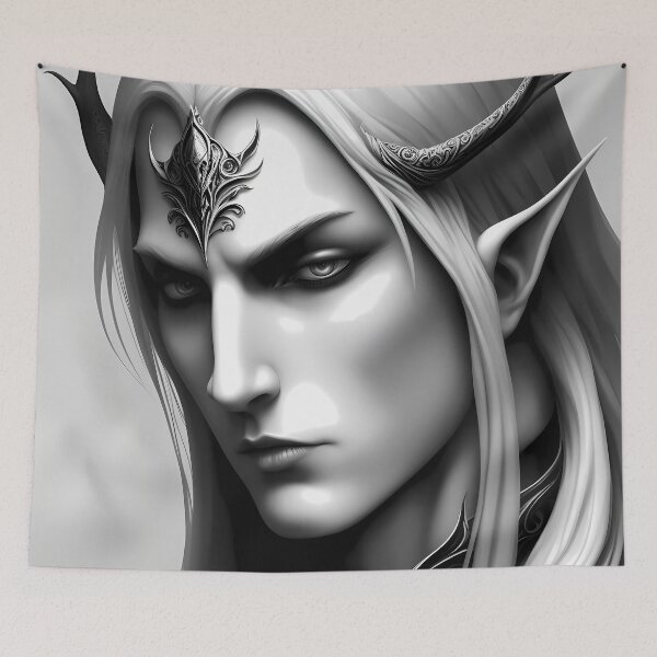 Item preview, Dark Fantasy Male Marbleborn Character 44 designed and sold by Inspire-Imagery.