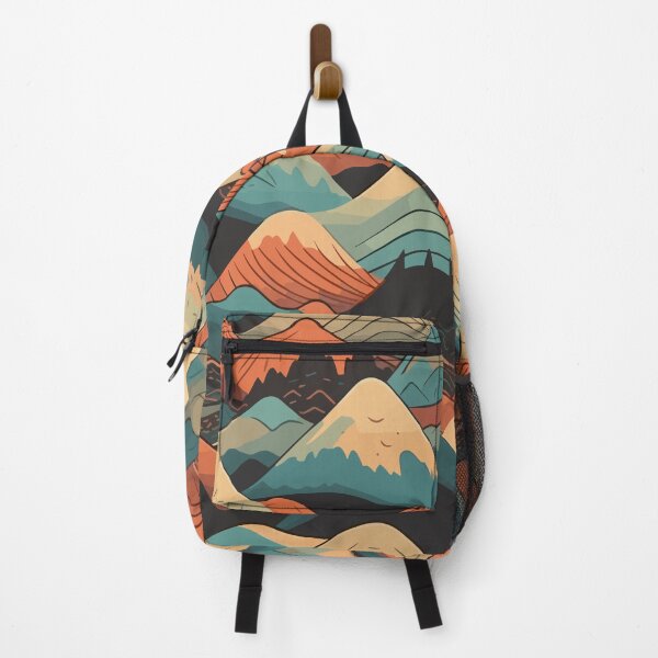 Item preview, Retro Mountain Pattern: Nostalgic and Adventurous Design designed and sold by QualityQuest.