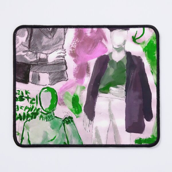 Item preview, Painted Mannequins - Green & Pink  designed and sold by CherryCatDraws.