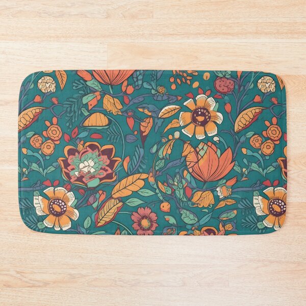 Item preview, Lively Colored Playful Flowers Floral Patterns designed and sold by Wonder Of Light.