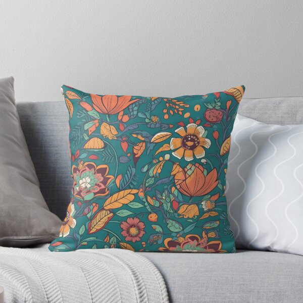 Item preview, Lively Colored Playful Flowers Floral Patterns designed and sold by Wonder Of Light.