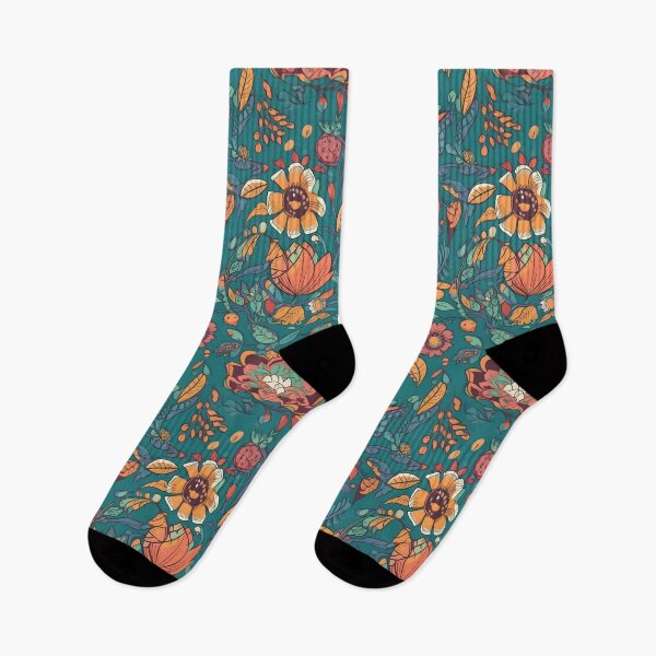Item preview, Lively Colored Playful Flowers Floral Patterns designed and sold by Wonder Of Light.