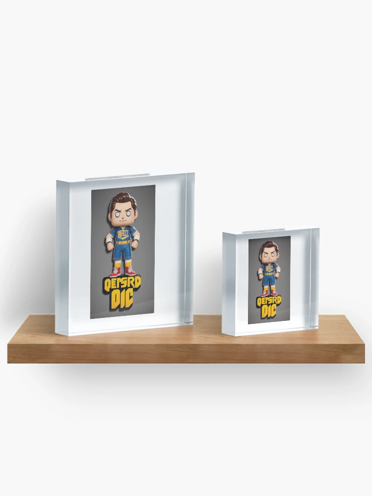 Thumbnail 3 of 5, Acrylic Block, Retro Rascal designed and sold by RareBitsLab.