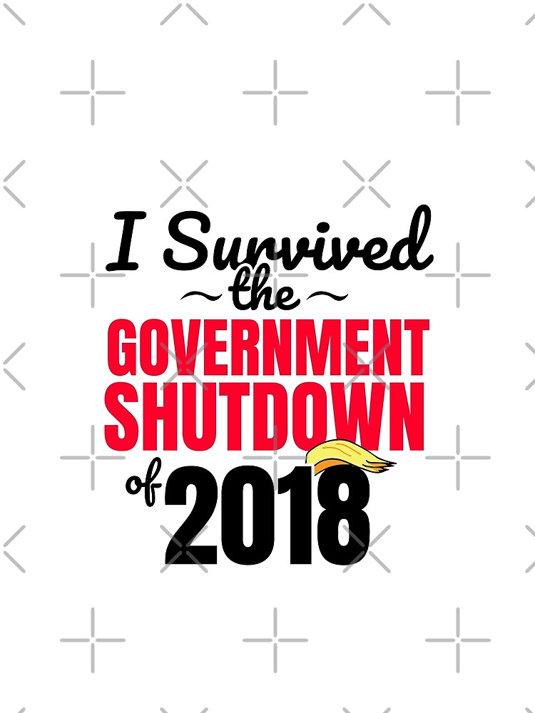 I Survived the Government Shutdown of 2018 by sketchNkustom