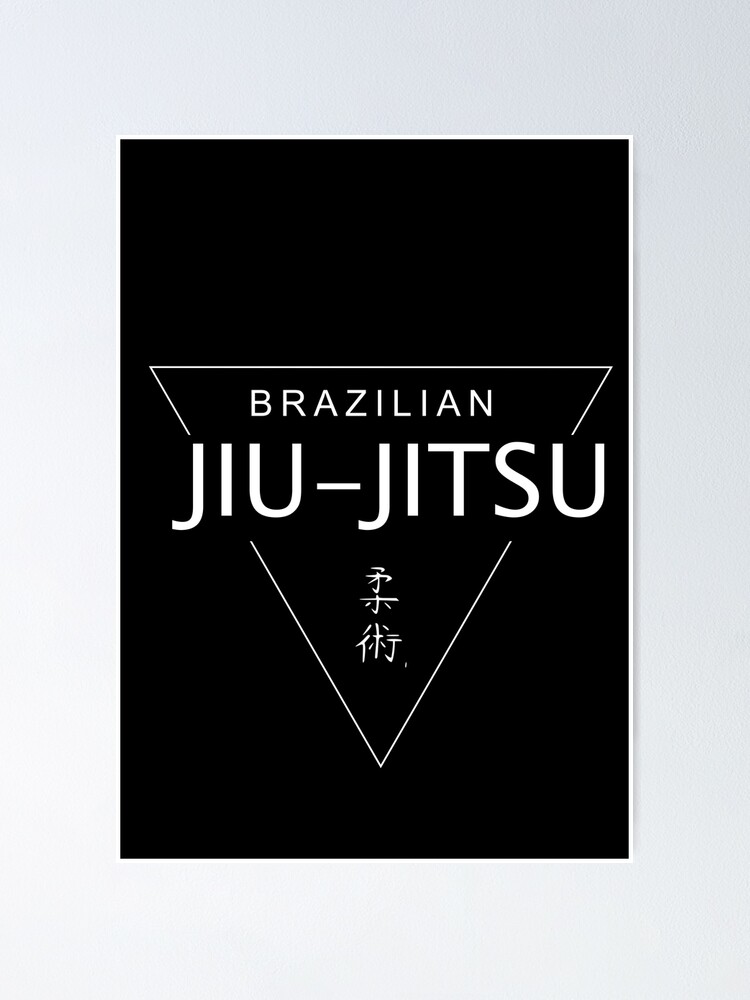 Brazilian Jiu Jitsu shirt Arte Suave Oss BJJ t shirts | Poster