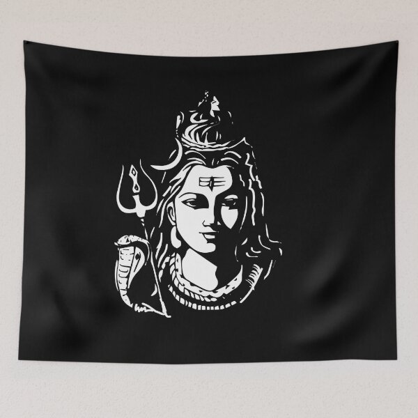 Item preview, lord shiva black t-shirt | lord shiva art  designed and sold by KARTICK DUTTA.